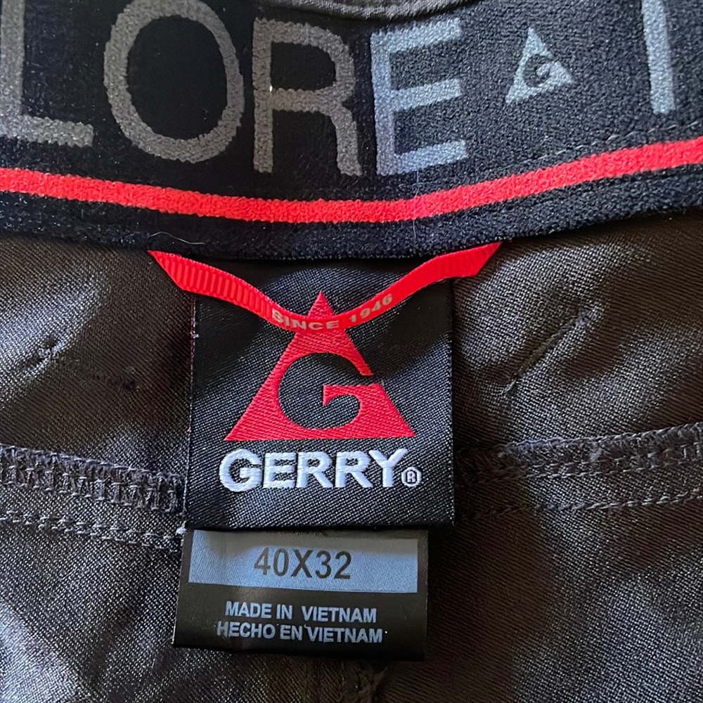 Men pants, black, has been used